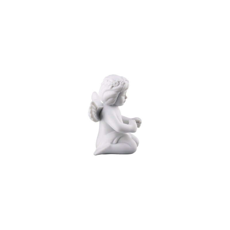 Rosenthal - Piccolo Angelo Con Corona - Porcellana Bianco