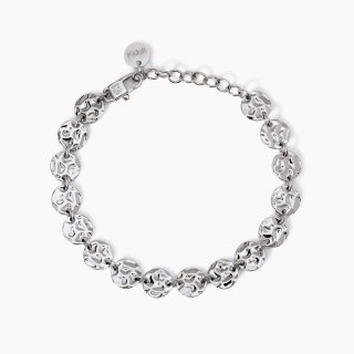 Kidult - Bracciale In Acciaio 316L - Lunghezza Regolabile