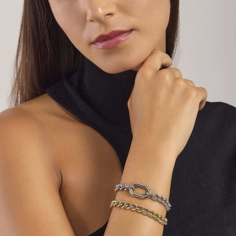 Kidult - Bracciale In Acciaio 316L - Lunghezza 18 Cm