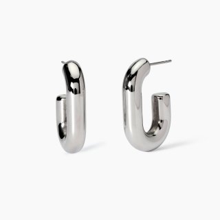 Kidult - Orecchini In Acciaio 304316L - Acciaio - 29X20 Mm