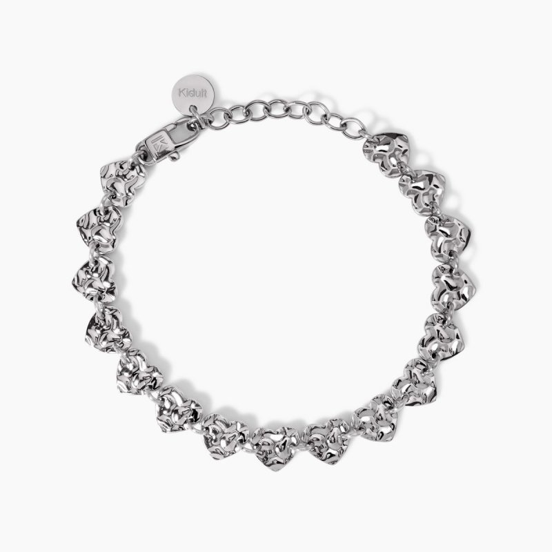 Kidult - Bracciale In Acciaio 316L - Lunghezza Regolabile