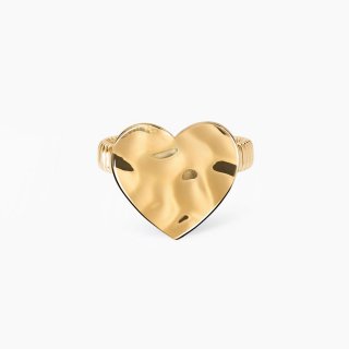 Kidult - Anello Aperto - Acciaio 304316L - Pvd Giallo
