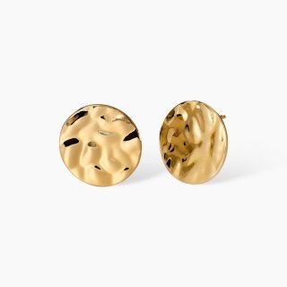 Kidult - Orecchini In Acciaio 316L - Pvd Giallo