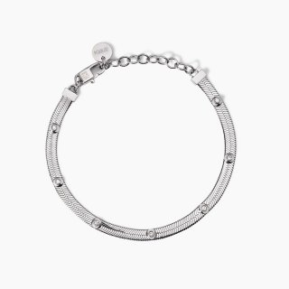 Kidult - Bracciale In Acciaio 316L - Cristalli
