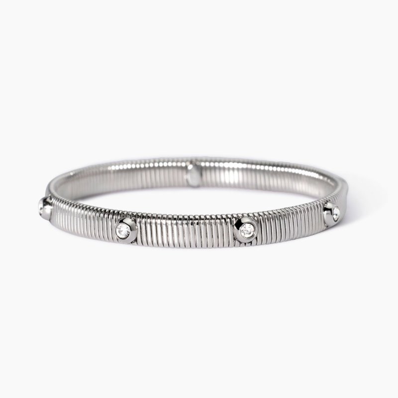 Kidult - Bracciale In Acciaio - Cristalli
