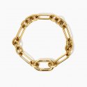 Kidult - Bracciale In Acciaio 316L - Pvd Giallo