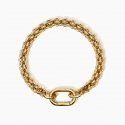 Kidult - Bracciale In Acciaio 316L - Pvd Giallo