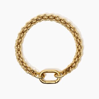 Kidult - Bracciale In Acciaio 316L - Pvd Giallo