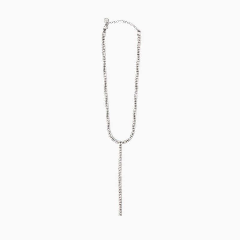 Kidult - Girocollo Tennis Cravattino - Acciaio 316L - Cristalli