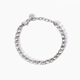 Kidult - Bracciale Tennis - Acciaio 316L - Cristalli