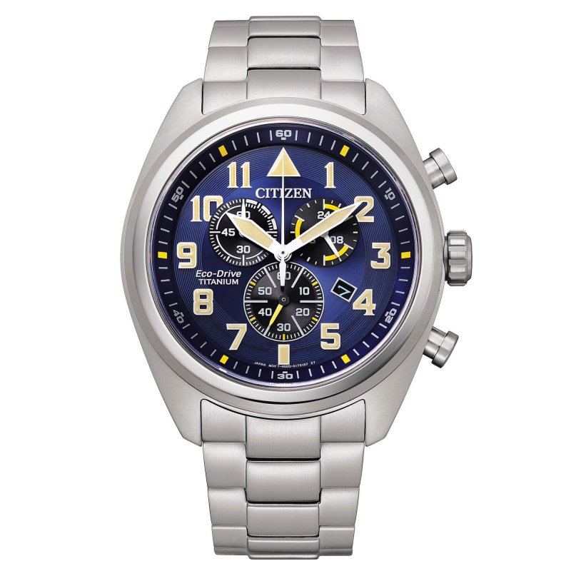Citizen - Orologio Crono Super Titanio - Resistente E Elegante