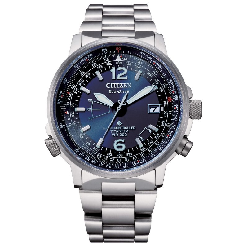 Citizen - Orologio Pilot Super Titanio - Resistente - Elegante