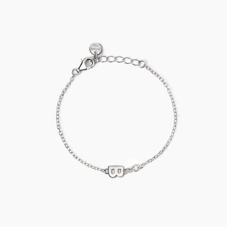 Mabina - Bracciale Neonato - Lettera B - Diamante Lab-Grown