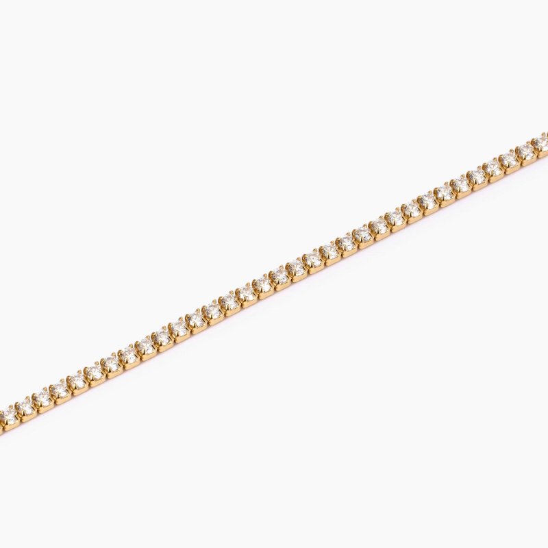 Mabina - Bracciale Tennis Placcato Oro - Zirconi Mini