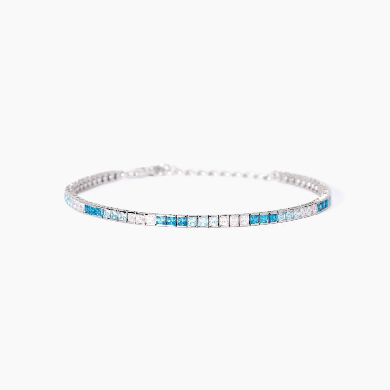 Mabina - Bracciale Tennis Con Zirconi - Argento - Regolabile