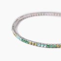 Mabina - Bracciale Tennis Con Zirconi - Argento - Multicolor