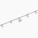 Mabina - Bracciale In Argento - Ciondolo Fiore - Zirconi