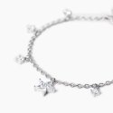 Mabina - Bracciale In Argento - Ciondolo Fiore - Zirconi