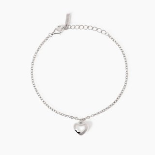 Mabina - Bracciale In Argento Con Ciondolo Cuore - Regolabile