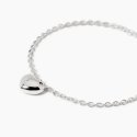 Mabina - Bracciale In Argento Con Ciondolo Cuore - Regolabile