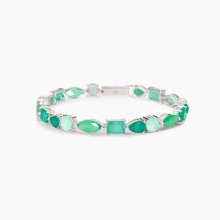 Mabina - Bracciale Con Fusion Stone - Verde - Santorini