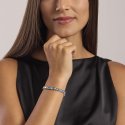 Mabina - Bracciale In Argento - Acquemarine Sintetiche - Battito