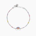 Mabina - Bracciale Con Arcobaleno - Argento 925 - Smalto