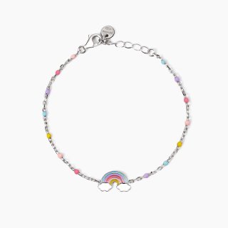 Mabina - Bracciale Con Arcobaleno - Argento 925 - Smalto