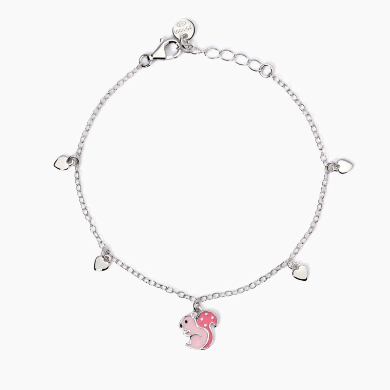 Mabina - Bracciale Con Scoiattolino - Argento 925 - Smalto