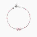Mabina - Bracciale Con Fiocchetto Smaltato - Argento 925 - Zirconi