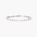 Mabina - Bracciale Con Elementi Taglio Baguette - Argento 925 - Zirconi