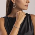 Mabina - Bracciale Con Elementi Taglio Baguette - Argento 925 - Zirconi
