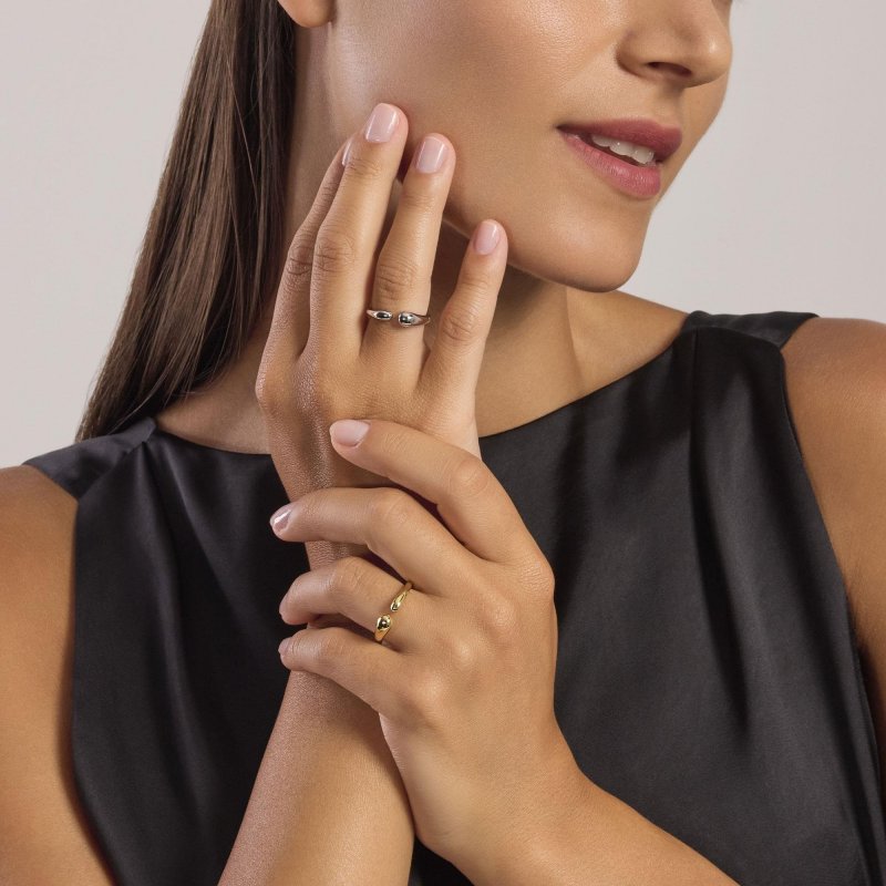 Mabina - Anello Aperto In Argento Evviva - Argento 925