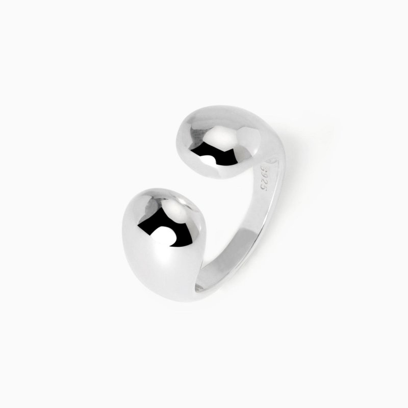 Mabina - Anello Chunky Aperto - Argento 925 - Donna