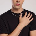 Mabina - Collana Uomo Con Catena Snake Daily - Argento 925
