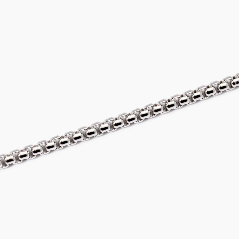 Mabina - Bracciale Uomo Regolabile - Argento 925 - Catena Veneta