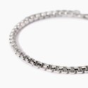 Mabina - Bracciale Uomo Regolabile - Argento 925 - Catena Veneta