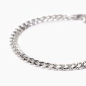 Mabina - Bracciale Uomo Con Catena - Argento 925 - Regolabile