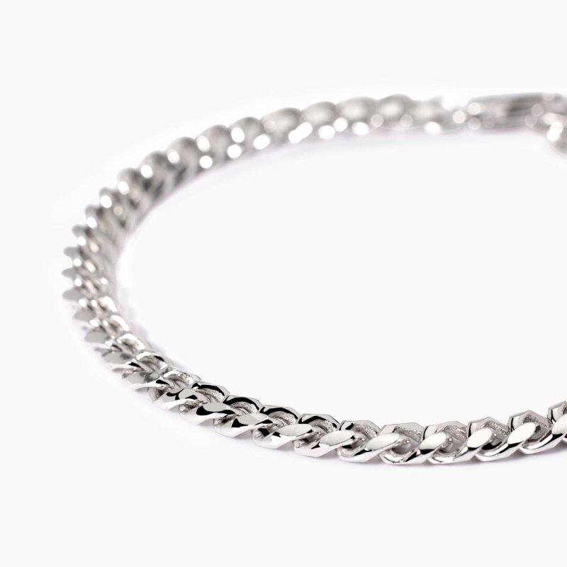 Mabina - Bracciale Uomo Con Catena - Argento 925 - Regolabile