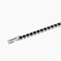 Mabina - Bracciale Tennis Uomo - Zirconi Ottagonali - Argento