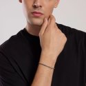 Mabina - Bracciale Uomo Con Catena Spiga - Argento 925 - Zirconi