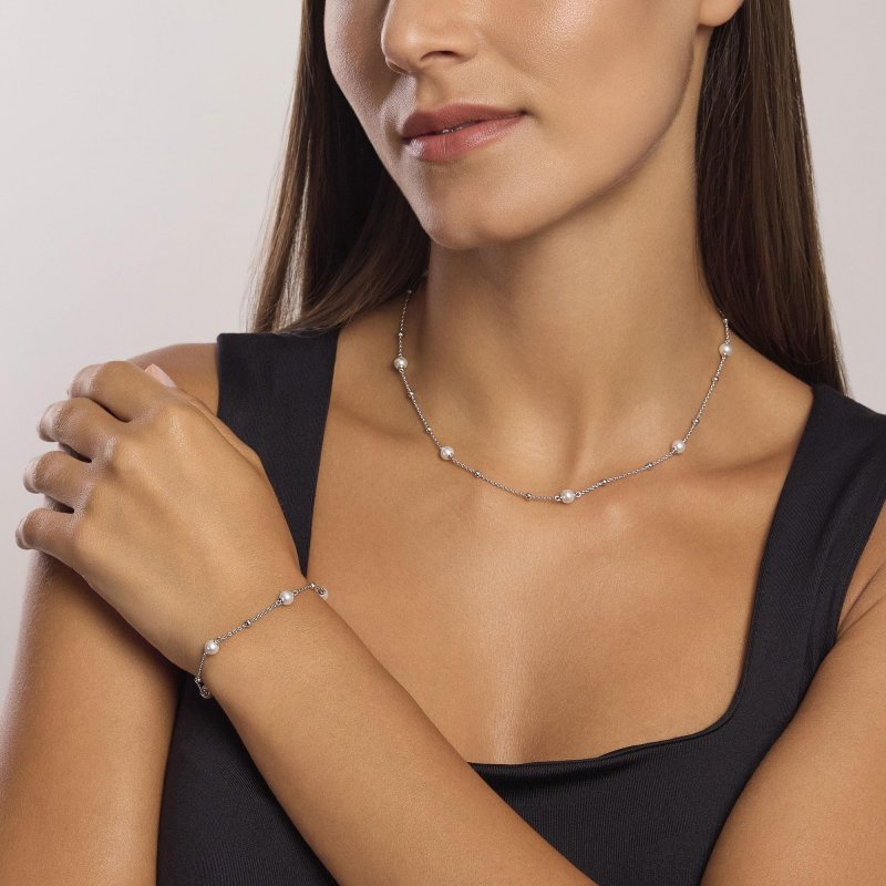 Mabina - Bracciale Duchessa - Argento - Perle Conchiglia