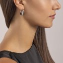 Mabina - Orecchini In Argento - Luna Crescente - Chunky