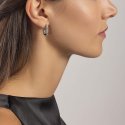 Mabina - Orecchini Rettangolari Chunky - Argento 925 - Donna