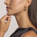 Mabina - Orecchini Placcati Oro - Rettangolari - Fluido