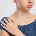 Mabina - Orecchini Da Bambina Con Zirconi Azzurri - Argento 925