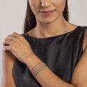 Mabina - Bracciale Tennis Con Tormalina Sintetica - Argento - Donna