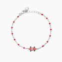 Mabina - Bracciale Con Macchinina - Argento 925 - Smalto