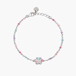Mabina - Bracciale Con Zampina Smaltata - Argento 925 - Smalto