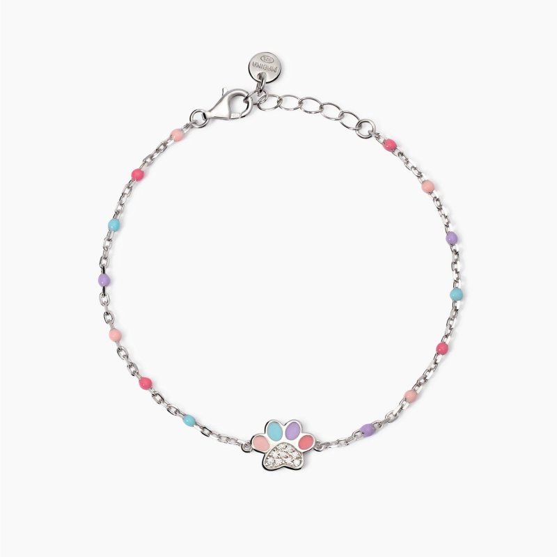 Mabina - Bracciale Con Zampina Smaltata - Argento 925 - Smalto